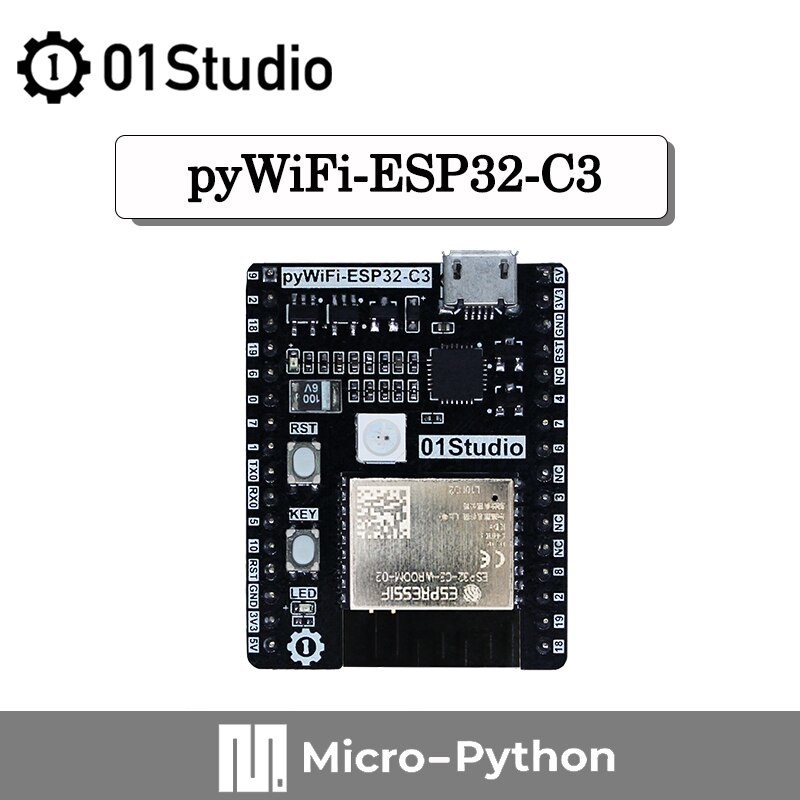 01Studio pyWiFi- ESP32-C3   Ӻ  Mic..